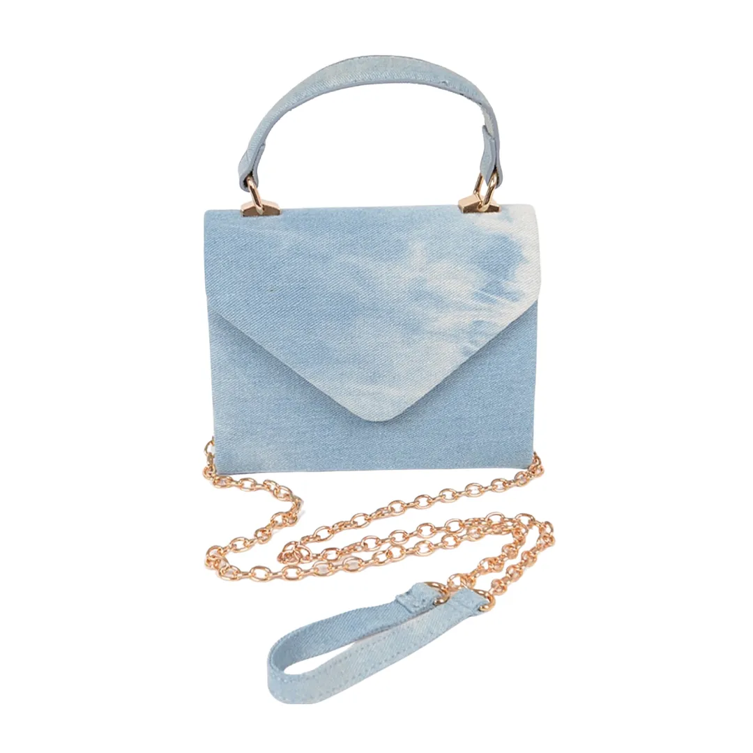 Best Friend Denim Clutch