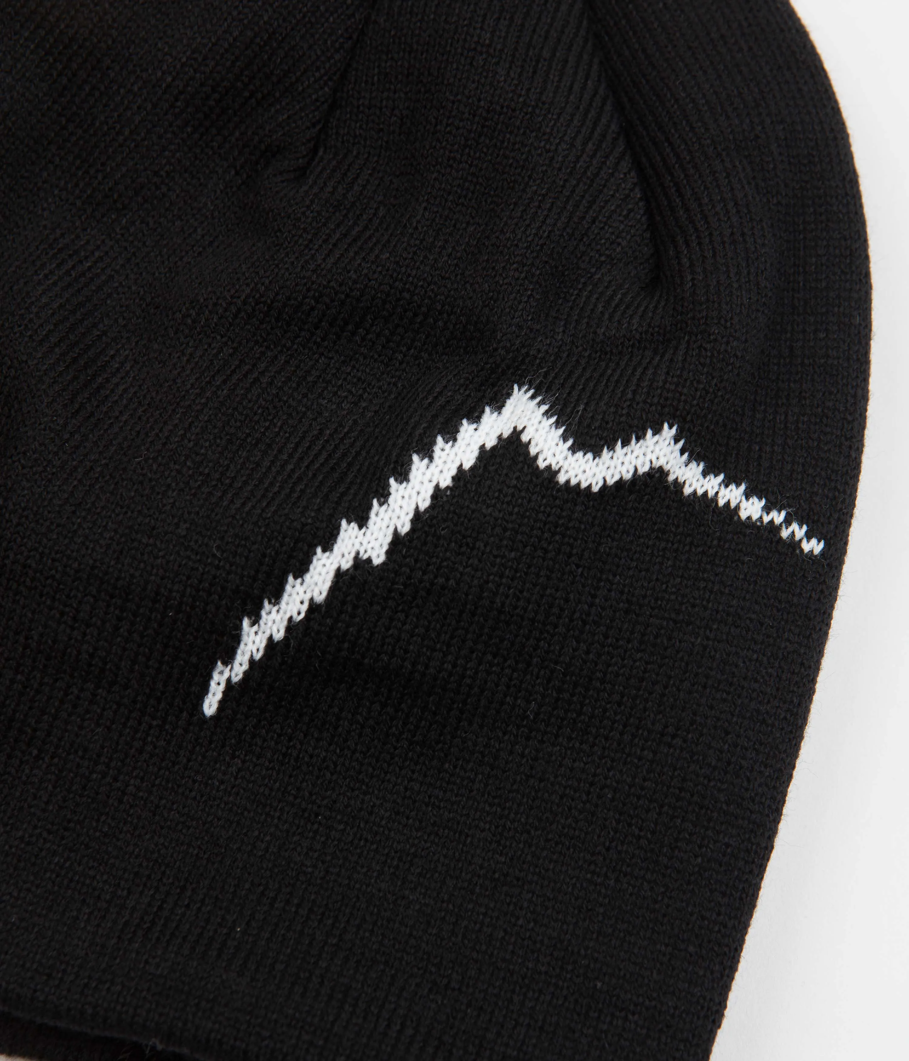 Cayl Short Logo Beanie - Black