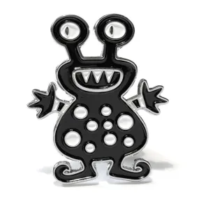 Creep Enamel Art Pin