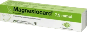 MAGNESIOCARD 7.5 magnesium aspartate, aspartame, sodium, potassium