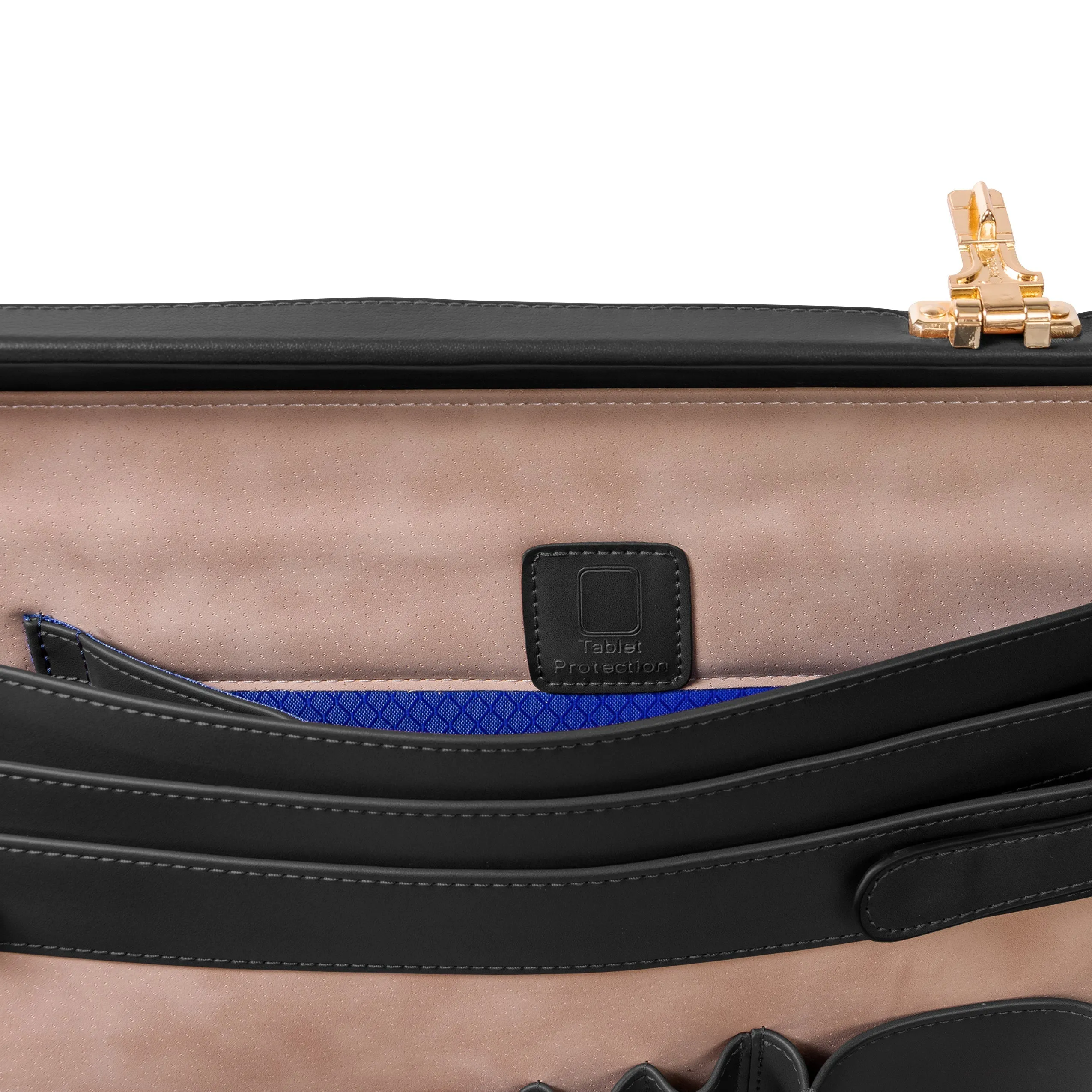McKlein DALEY Leather 3.5" Attaché Briefcase