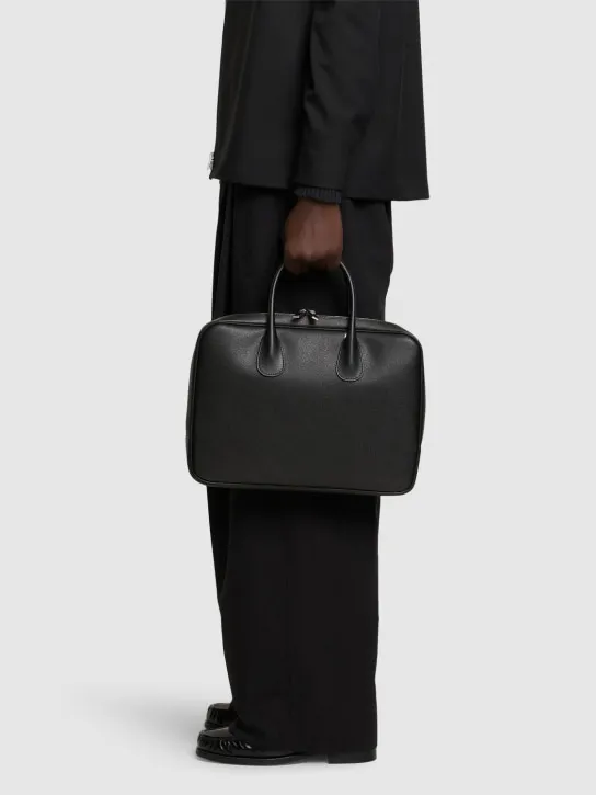Valextra   My Logo leather briefcase 